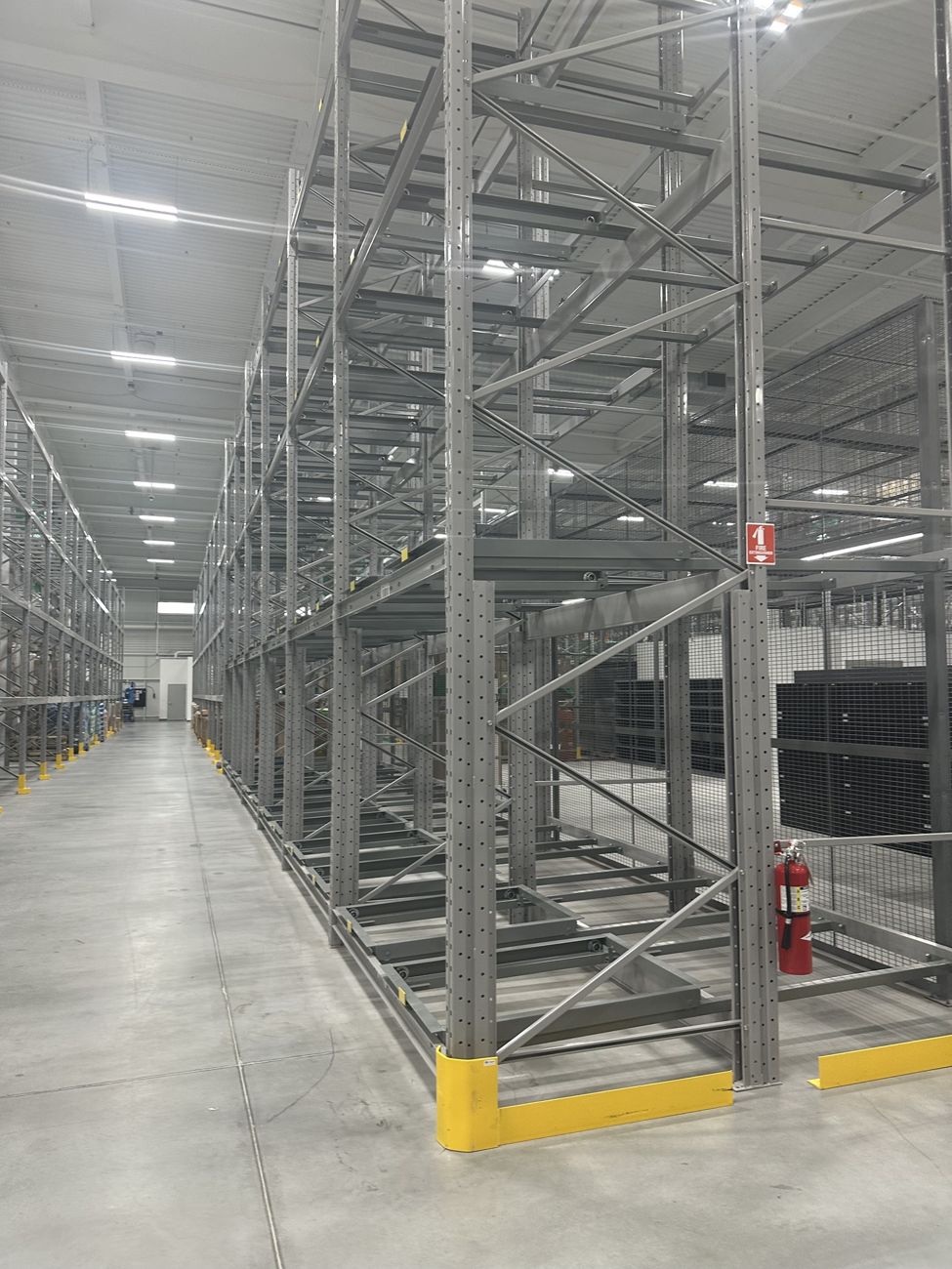 High-bay racking for inventory and distribution